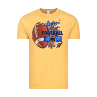 Vintage Mustard livin' that football mom life Vintage Tee - Zillion Design Studio
