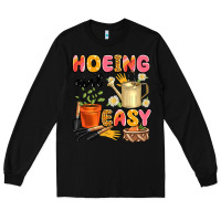 Black hoeing ain't easy Long Sleeve Tee - Artiststas