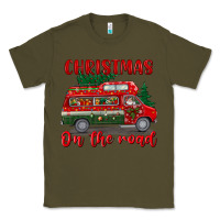 Army Green christmas on the road Classic Tee - BundleAndBundleShop