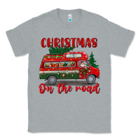 Heather Grey christmas on the road Classic Tee - BundleAndBundleShop