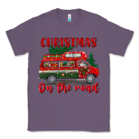 Lavender christmas on the road Classic Tee - BundleAndBundleShop