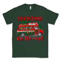 Sports Green christmas on the road Classic Tee - BundleAndBundleShop