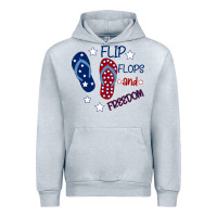 Heather Grey Flip Flops and Freedom Urban Hoodie - Bettercallsaul