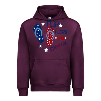 Mauve Wine Flip Flops and Freedom Urban Hoodie - Bettercallsaul