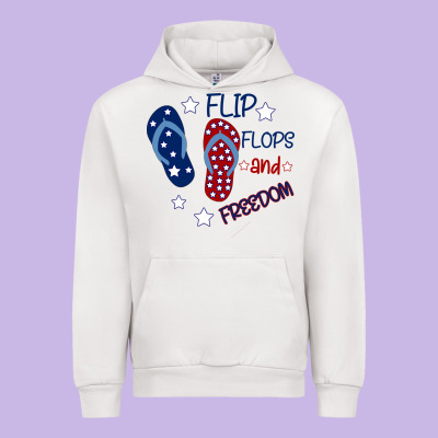 Flip Flops And Freedom Urban Hoodie Designed By Bettercallsaul