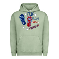Pigment Oil Green Flip Flops and Freedom Urban Hoodie - Bettercallsaul