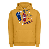 Pigment Peanut Butter Flip Flops and Freedom Urban Hoodie - Bettercallsaul