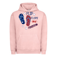 Pigment Salmon Flip Flops and Freedom Urban Hoodie - Bettercallsaul