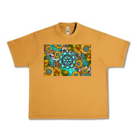 Peanut Butter western turquoise and sunflowers skinny metal can holder Urban Heavy Tee - HRA Design Shop