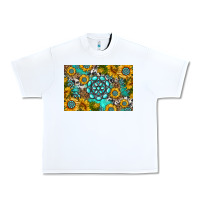 White western turquoise and sunflowers skinny metal can holder Urban Heavy Tee - HRA Design Shop