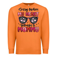 Carrot sorry ladies my heart belongs to mommy Premium Sweatshirt - MaliasSmallBusiness