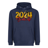 Navy 2024 graduate Heavyweight Hoodie - MaliasSmallBusiness