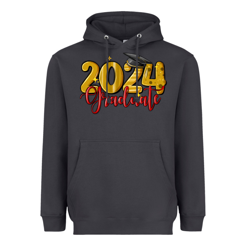 2024 Graduate Heavyweight Hoodie by MaliasSmallBusiness | Teevron