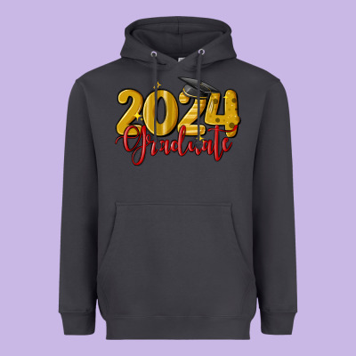 2024 Graduate Heavyweight Hoodie Designed By Maliassmallbusiness