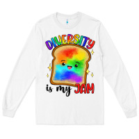 White diversity is my jam Long Sleeve Tee - Artiststas