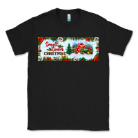 Black small town christmas Classic Tee - BundleAndBundleShop