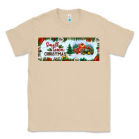 Mushroom small town christmas Classic Tee - BundleAndBundleShop