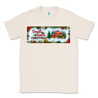 Natural small town christmas Classic Tee - BundleAndBundleShop