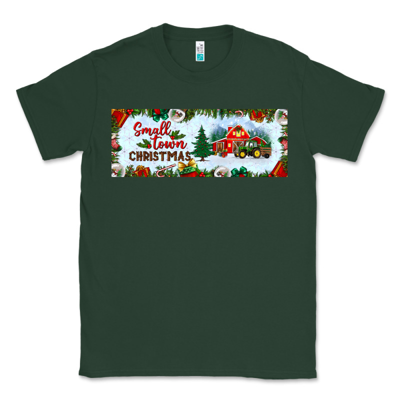 Small Town Christmas Classic Tee by BundleAndBundleShop | Teevron