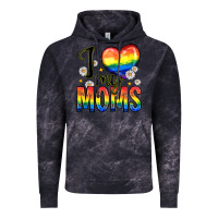 Cloud Black i love my moms Vintage Hoodie - Zillion Design Studio