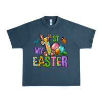 Midnight Navy My first Easter Urban Heavy Tee - Neo Western