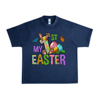 Navy My first Easter Urban Heavy Tee - Neo Western