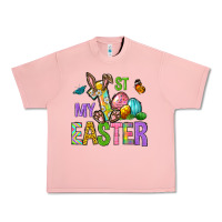 Salmon My first Easter Urban Heavy Tee - Neo Western