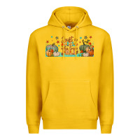 Lemon just a girl who loves fall libbey glass Premium Hoodie - BundleAndBundleShop