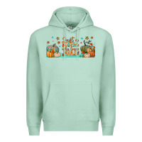 Seafoam just a girl who loves fall libbey glass Premium Hoodie - BundleAndBundleShop