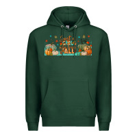 Just A Girl Who Loves Fall Libbey Glass Premium Hoodie | Teevron
