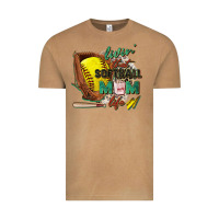 Vintage Camel livin' that softball mom life Vintage Tee - Zillion Design Studio