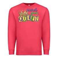 Cardinal mardi gras queen Premium Sweatshirt - MaliasSmallBusiness