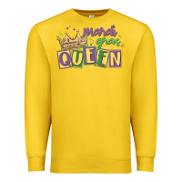 Lemon mardi gras queen Premium Sweatshirt - MaliasSmallBusiness