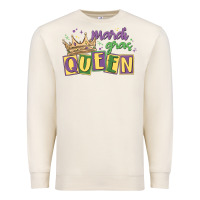Sandshell mardi gras queen Premium Sweatshirt - MaliasSmallBusiness