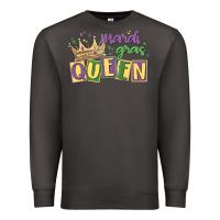 Smoke mardi gras queen Premium Sweatshirt - MaliasSmallBusiness