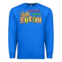True Royal mardi gras queen Premium Sweatshirt - MaliasSmallBusiness