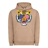 Pigment Burro America Merica Tiger Urban Hoodie - Bettercallsaul