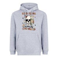 Heather Grey being normal is painfully overrated Heavyweight Hoodie - MaliasSmallBusiness