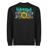 Black blessed mom sunflower Heavyweight Sweatshirt - Zillion Design Studio