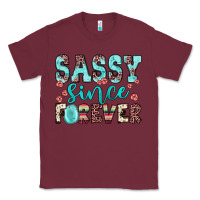 Burgundy sassy since forever Classic Tee - JahusDesignShop