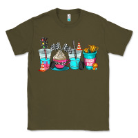 Army Green race day coffe cup Classic Tee - AdoDesignShop
