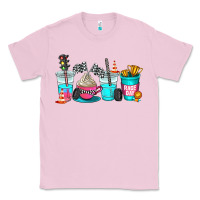 Bubblegum Pink race day coffe cup Classic Tee - AdoDesignShop