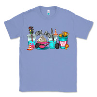 Colony Blue race day coffe cup Classic Tee - AdoDesignShop