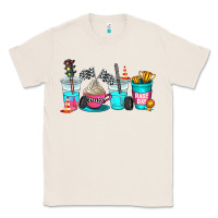 Natural race day coffe cup Classic Tee - AdoDesignShop