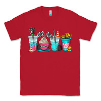 Red race day coffe cup Classic Tee - AdoDesignShop