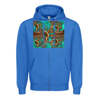True Royal indian headdress Zipper Hoodie - Artiststas