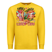 Lemon cupids favorite lunch lady Premium Sweatshirt - MaliasSmallBusiness