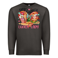 Smoke cupids favorite lunch lady Premium Sweatshirt - MaliasSmallBusiness