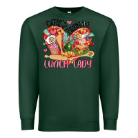 Sports Green cupids favorite lunch lady Premium Sweatshirt - MaliasSmallBusiness