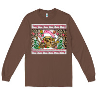 Chestnut pink skeleton  christmas Long Sleeve Tee - AdoDesignShop